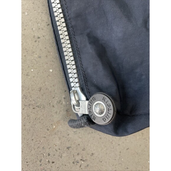 Kipling School Pencil Case Black Organizer with Zipper Closure Cosmetic pouch - Picture 4 of 6